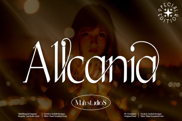 Allcania: Elevating Design with a Premium Slab Serif Font