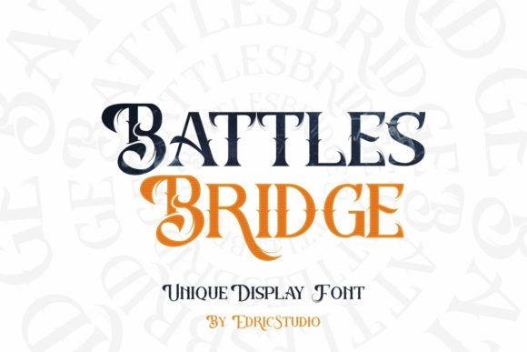 Battlesbridge: A Stylish and Whimsical Font for Spooky Design Projects