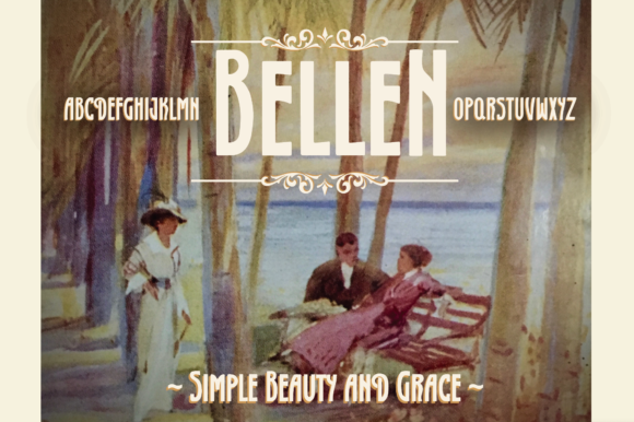 Bellen: A Versatile Slab Serif Font for Modern Design
