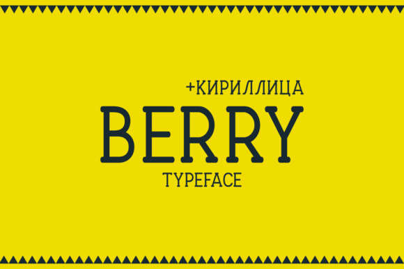 Berry: A Versatile Slab Serif Font for Modern Designers