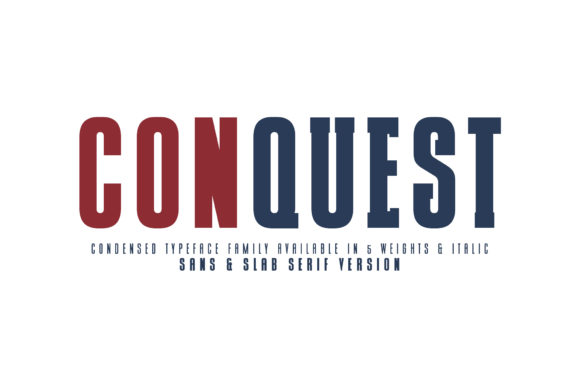 Conquest Sans Slab Serif: A Modern Typography Powerhouse
