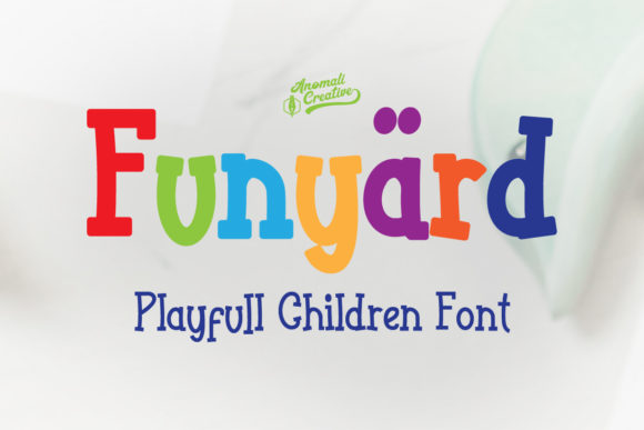 Funyard: A Playful and Friendly Slab Serif Font for Creative Expression