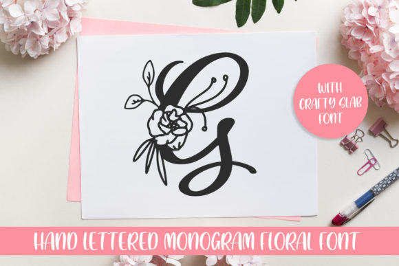 Gesya: A Versatile Monogram Font for Romantic and Creative Projects