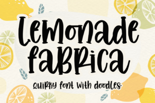 Lemonade Fabrica: A Bold and Versatile Font for Modern Designers