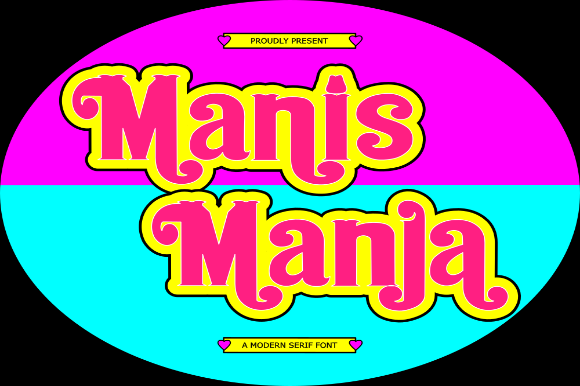 Manis Manja: A Modern Slab Serif Font for Creative Projects
