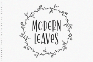 Modern Leaves: A Versatile Font for a Contemporary Editorial Style