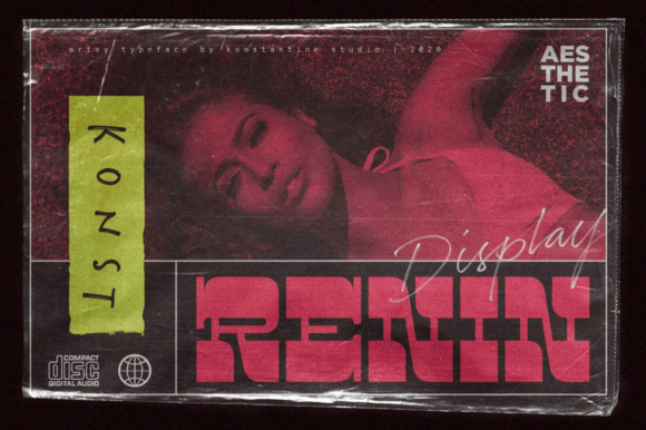 Renin: The Bold Vintage Font for Retro-Style Branding and Design
