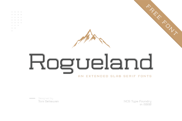 Rogueland: A Stylish Slab Serif Font for Modern Design