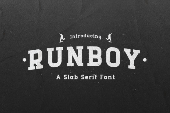 Runboy: A Strong and Nostalgic Slab Serif Font