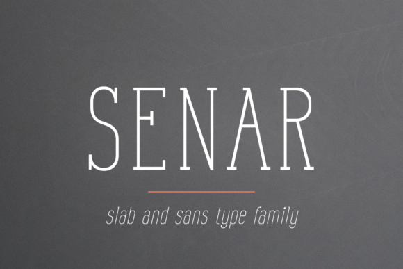 Senar: A Versatile Slab Serif Font for Creative Projects