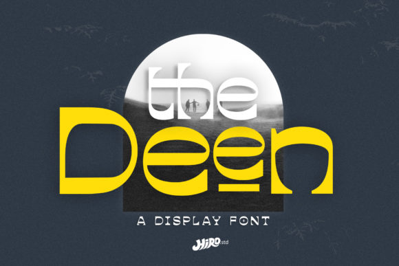 The Deen: A Modern Slab Serif Font for Stylish Typography
